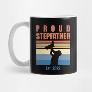 Proud Stepfather Est 2022 | First Time Stepfather | First Fathers Day Mug